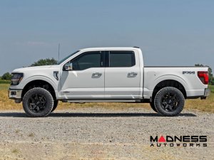 Ford Super Duty Side Widow Air Deflectors - In Channel Rain Guard Ford Super Duty Side Widow Air Deflectors - In Channel Rain Guard